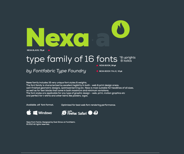download nexa font free