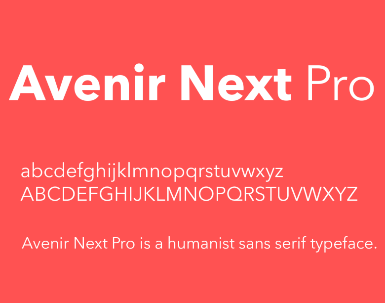 avenir next bold font free download